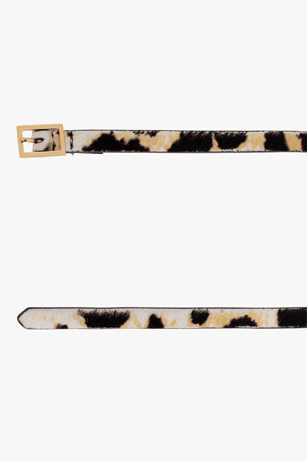 Leather belt Dries Van Noten - SchaferandweinerShops Japan